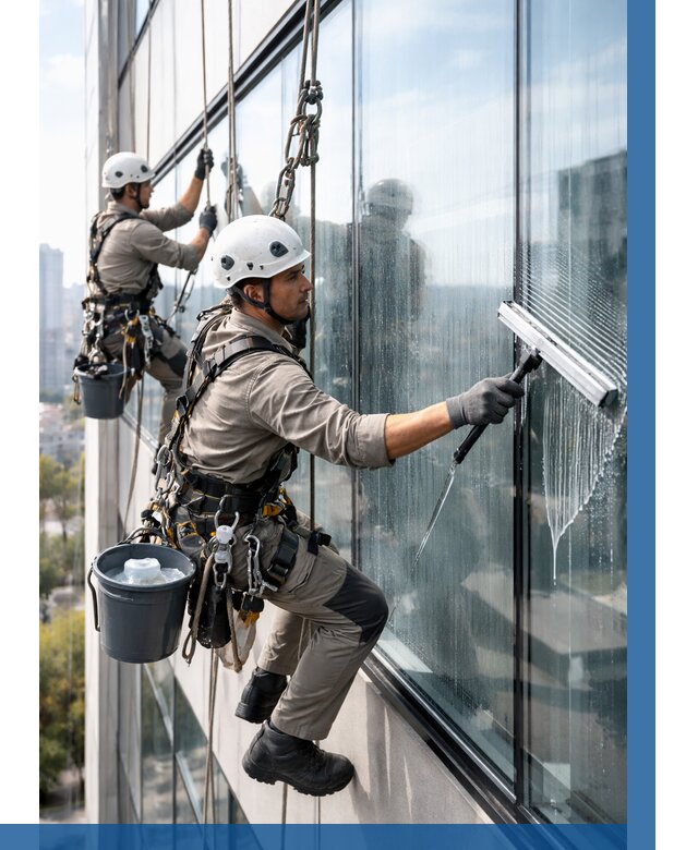 Мойка окон альпинистами в Анжере-Судженске от 4616 р. | ВЫСОТНИК-Нжр