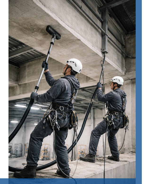 Обеспыливание потолочных конструкций в Анжере-Судженске от 256 р. |ВЫСОТНИК-Нжр