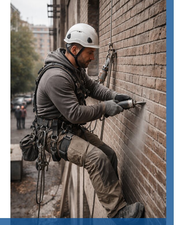 Расшивка кирпичных швов в Анжере-Судженске от 615 р. | ВЫСОТНИК-Нжр