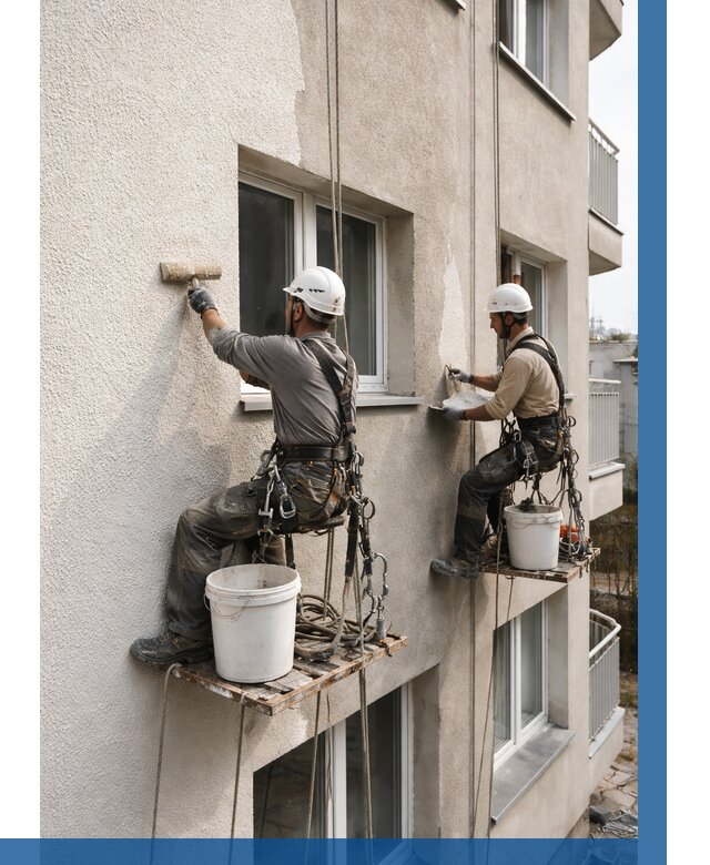 Нанесение короеда на фасад в Анжере-Судженске от 462 р. | ВЫСОТНИК-Нжр