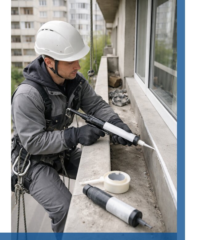 Герметизация швов лоджии в Анжере-Судженске от 4616 р. | ВЫСОТНИК-Нжр