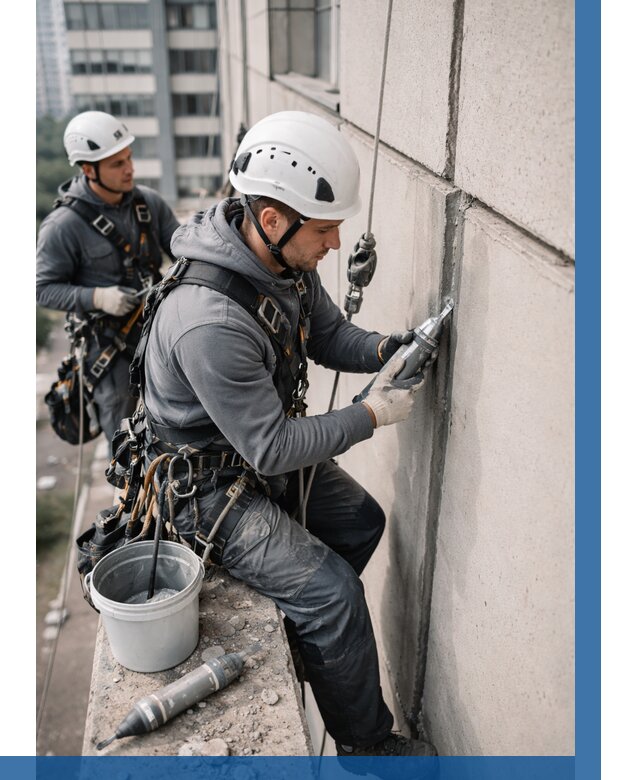 Ремонт деформационных швов здания в Анжере-Судженске от 1026 р. | ВЫСОТНИК-Нжр