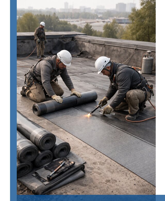 Монтаж мягкой кровли в Анжере-Судженске профессионально и надежно