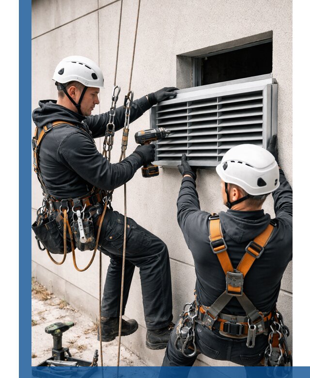 Монтаж вентиляционных решеток в Анжере-Судженске профессиональный сервис