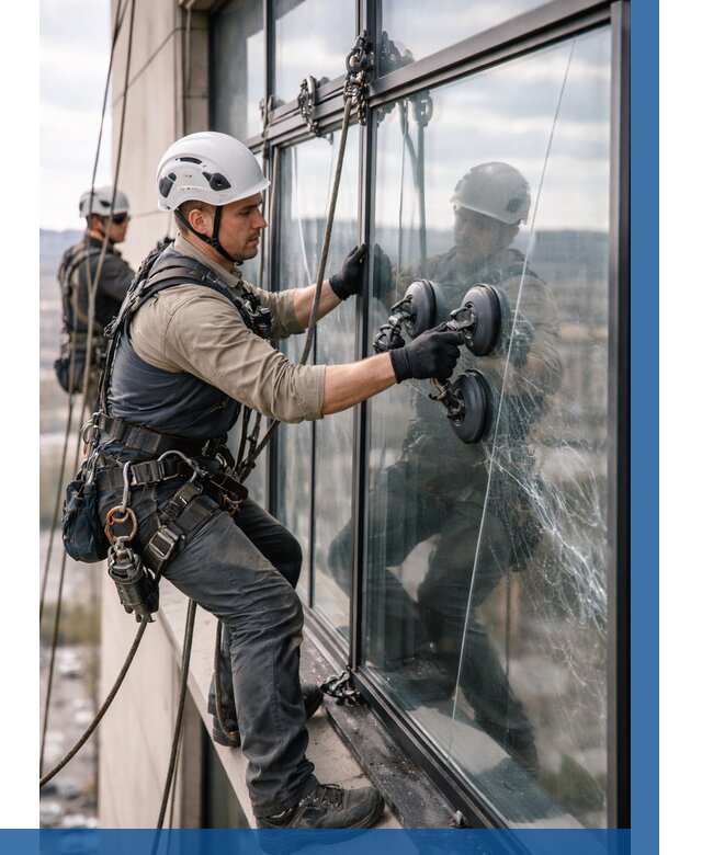 Замена стекла в витраже в Анжере-Судженске под ключ от 8718 р. | ВЫСОТНИК-Нжр