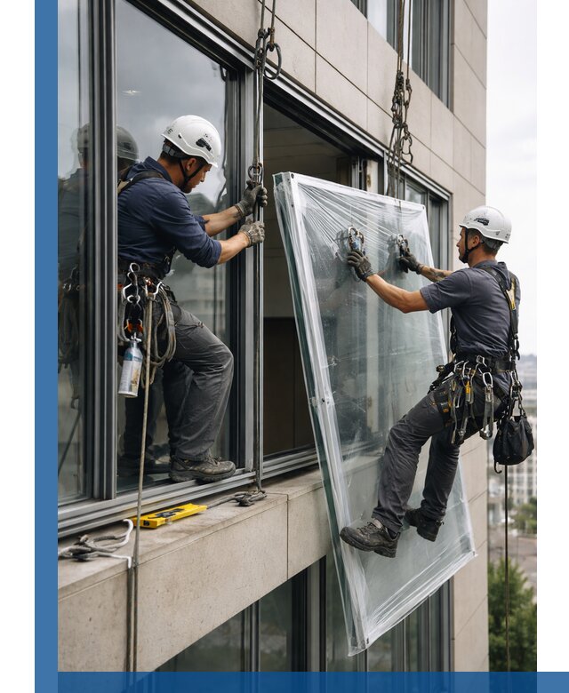 Профессиональная замена стекла в витраже в Анжере-Судженске с гарантией