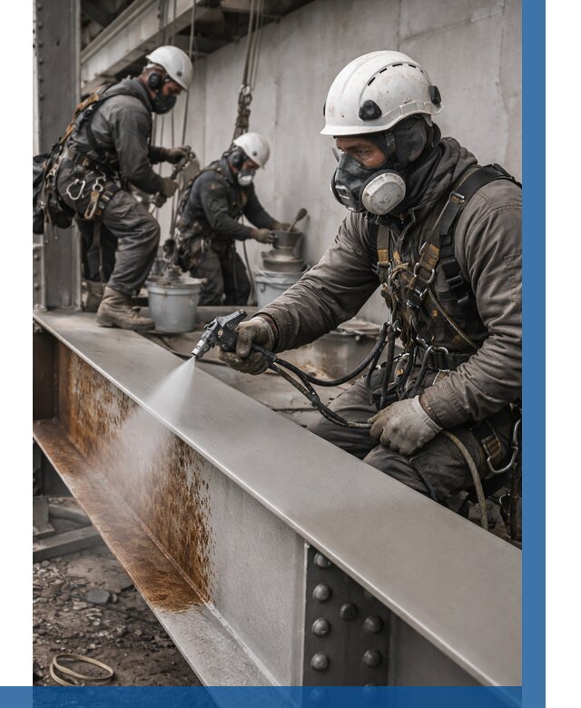 Антикоррозионная покраска металла в Анжере-Судженске от 718 р. | ВЫСОТНИК-Нжр