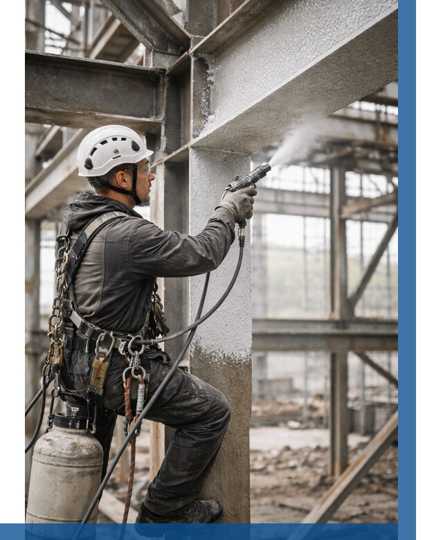 Огнезащита металлоконструкций от 769 р. | ВЫСОТНИК-Нжр в Анжере-Судженске