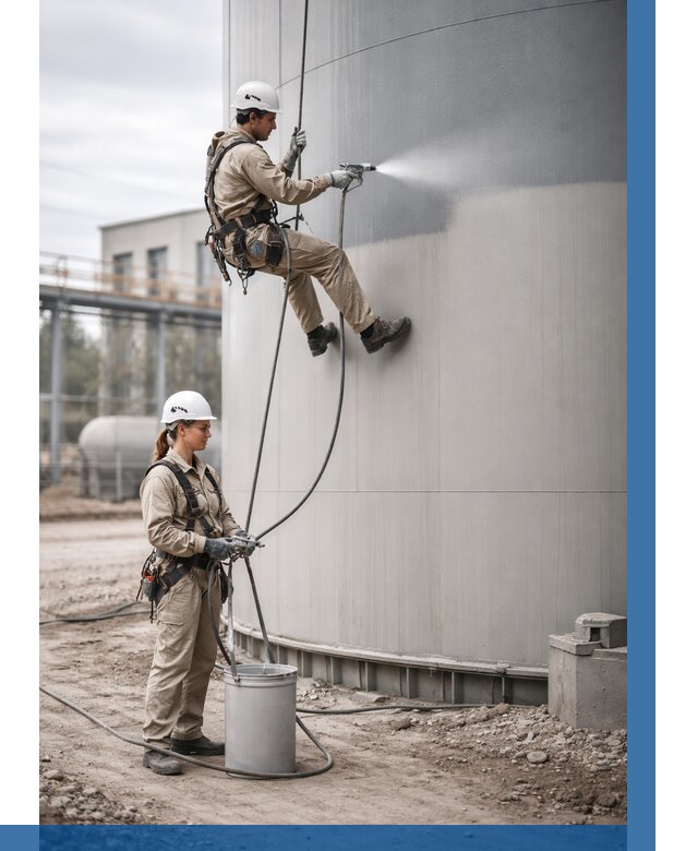 Покраска резервуаров в Анжере-Судженске от 1231 р. | ВЫСОТНИК-Нжр — заказать