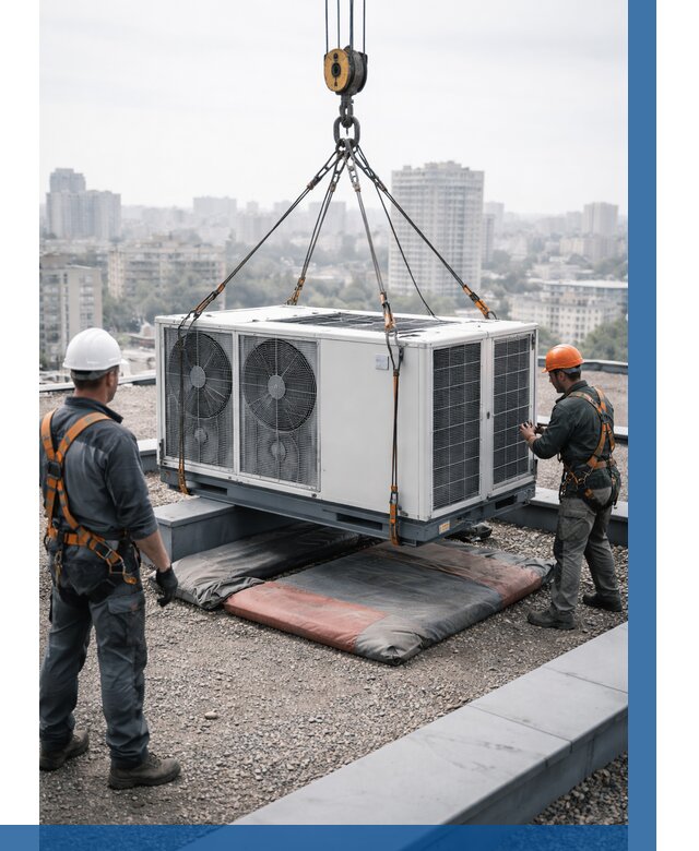 Подъем груза на крышу в Анжере-Судженске от 5129 р. | ВЫСОТНИК-Нжр заказать