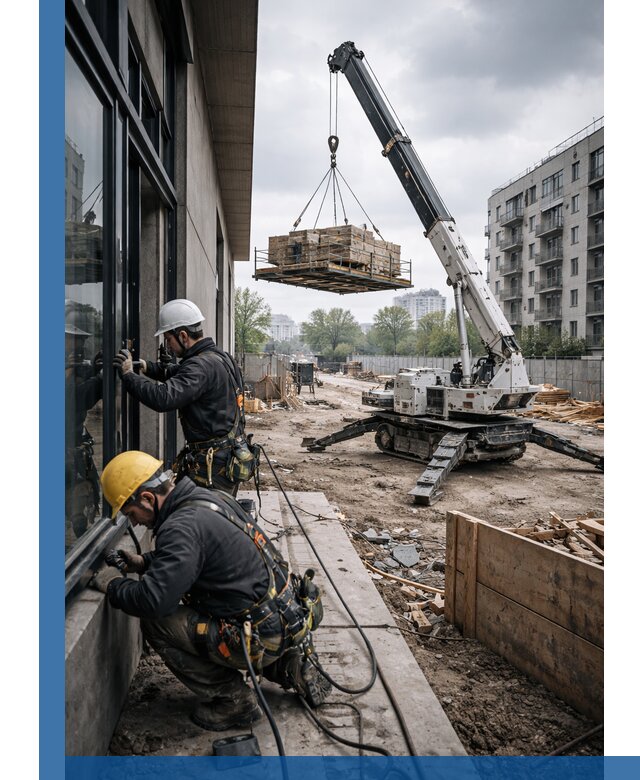 Аренда крана Пионер в Анжере-Судженске для строительных работ