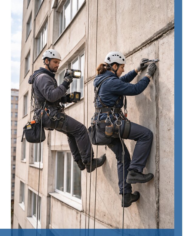 Обследование межпанельных швов в Анжере-Судженске от 1846 р. | ВЫСОТНИК-Нжр